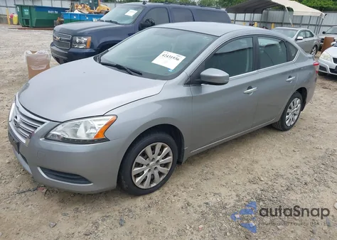 2014 Nissan Sentra S из США, поврежденный, VIN 3N1AB7AP6EL684049